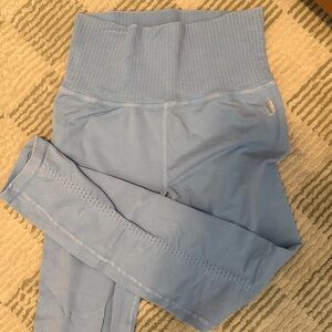 FP movement good karma leggings in a stunning light blue color